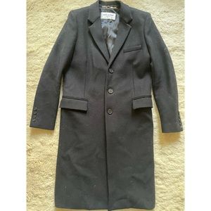 Saint Laurent wool coat size 38 (US women so 6), worn once!